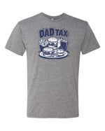Dad Tax Premium Heather T - Shirt | Funny Fast Food & Dessert Tee -