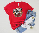 Floral Football Nana Halftone Tee -
