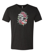 Gamer For Life Classic Controller and Mushrooms - T-Shirt