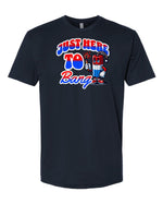Just Here To Bang Midnight Navy - Unisex T - Shirt -