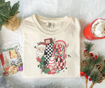 Retro Christmas Graphic Tee -