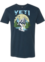 Retro Yeti: Discover Vintage-Inspired Indigo Tee -