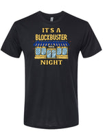 Vintage Black BLOCKBUSTER T-Shirt – Revisit Movie Nights in Style! -