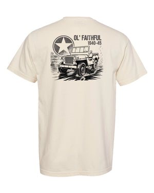 1940–45 Ol’ Faithful Tee | Retro Military Graphic T-Shirt - T-Shirt