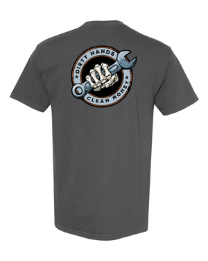 Dirty Hands Clean Money Tee - Apparel by Tee Nation - T-Shirt