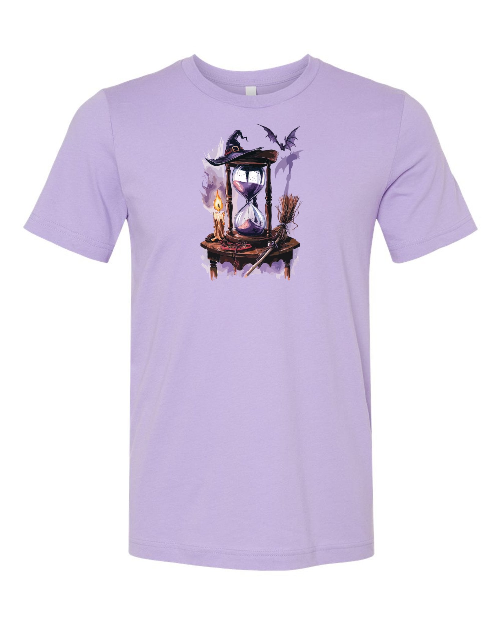 Halloween Watercolor Hour Glass - 