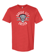 Kansas City Soccer Shuttlecock T-Shirt – A Unique Design by Tee Nation - T-Shirt
