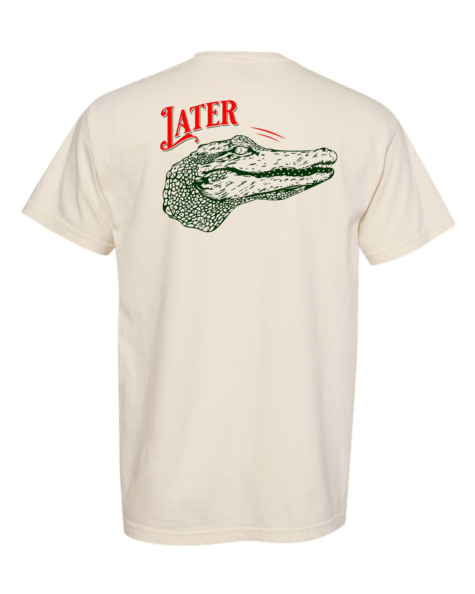 Later Gator Ivory Tee - T-Shirt