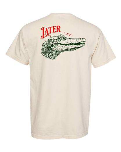 Later Gator Ivory Tee - T-Shirt