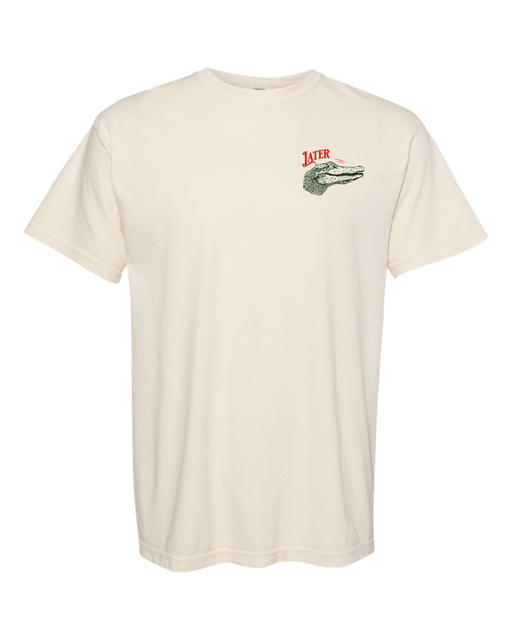 Later Gator Ivory Tee - T-Shirt