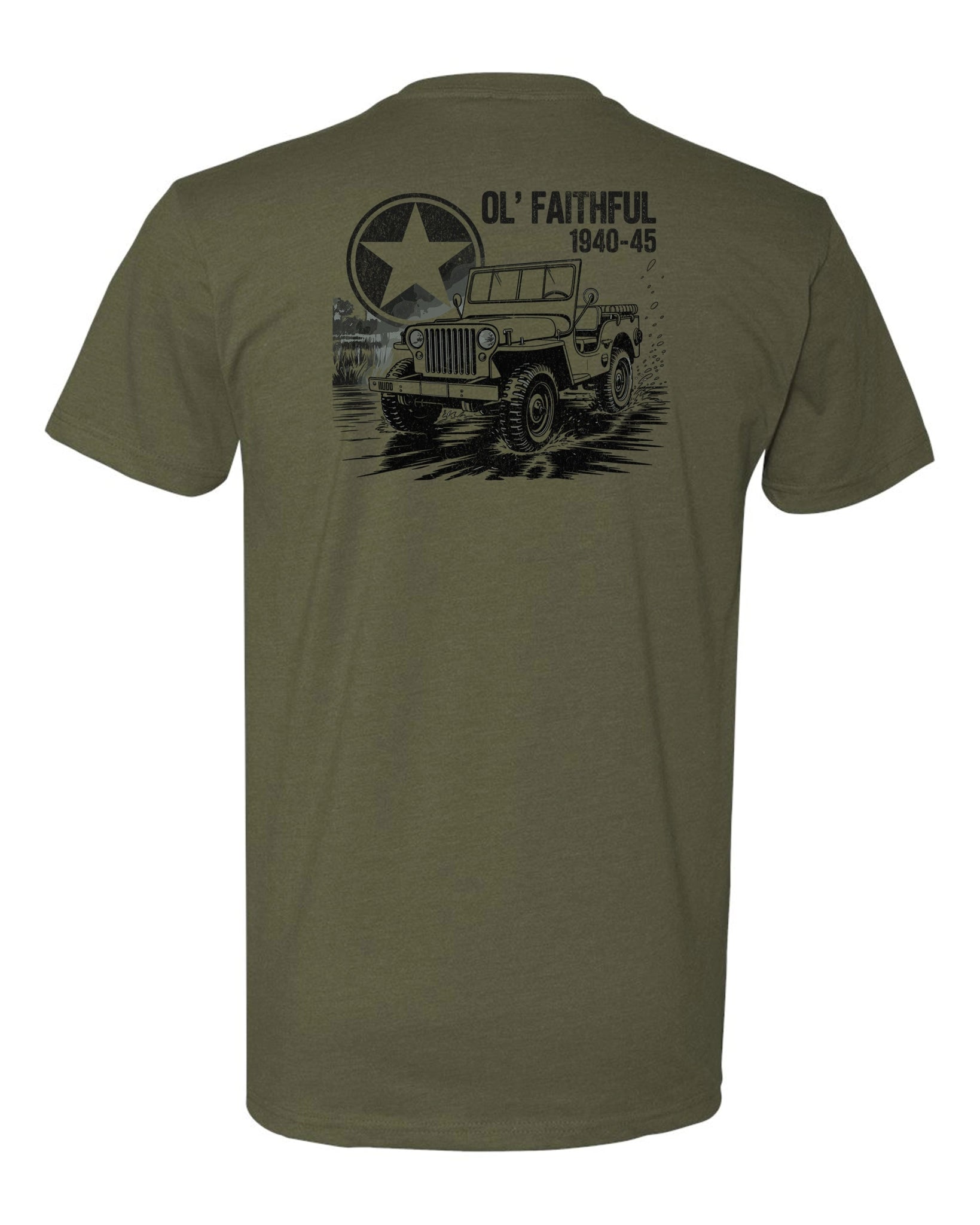 Ol’ Faithful 1940–45 Tee | Vintage WWII Military Shirt - T-Shirt