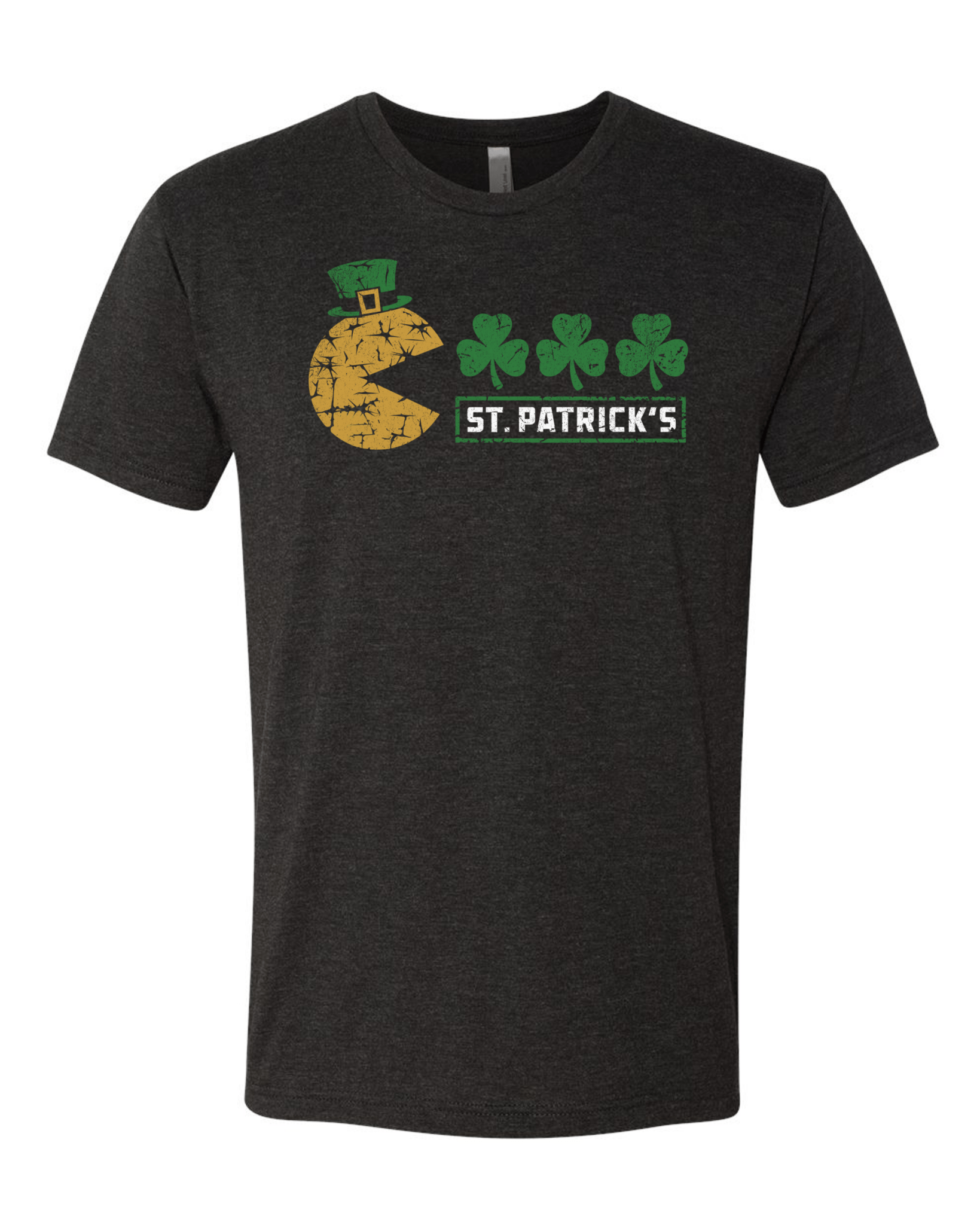 Vintage St. Gamer's Day Tee – Shamrock Design for St. Patrick's Day - T-Shirt