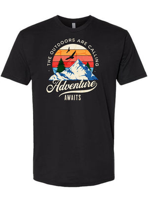 Outdoors Are Calling - Adventure Awaits -